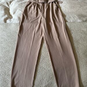 Elegant Tan Women's Pants